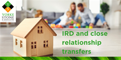 IRD and close relationship transfers